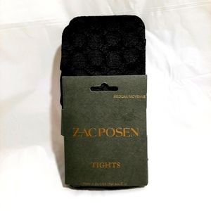 🏷 NWT ZAC POSEN DIAMOND FLORAL TIGHTS SIZE TALL
